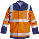 color:hi-vis orange/navy